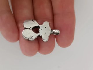 Colgante Corazón Tous Plata
