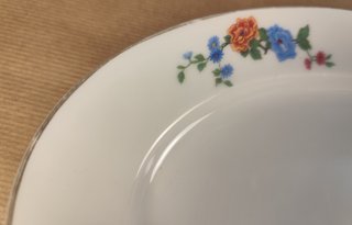 Bandeja porcelana Paul Müller Selb floral