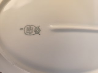 Bandeja porcelana Paul Müller Selb floral