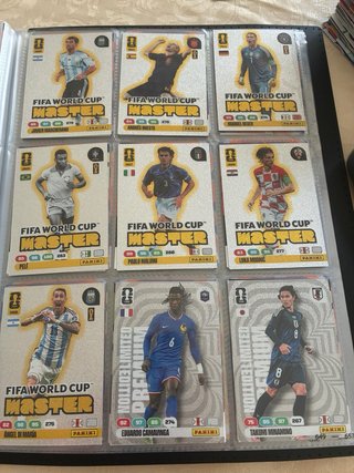 Cartas FIFA World Cup Master Panini