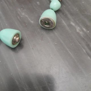 Collana multicolor blu e turchese