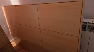 Cabecero de cama 150x102 cm madera