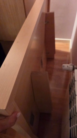 Cabecero de cama 150x102 cm madera