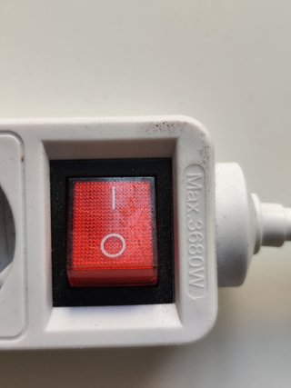 Regleta 3 enchufes con interruptor