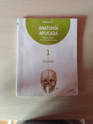 Anatomía aplicada Bachillerato 1 ANAYA