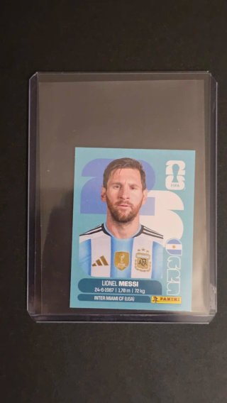 Cromo Messi Mundial 2026 FIFA Panini