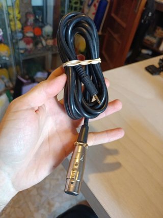 Micrófono BM-800 Dorado y Negro