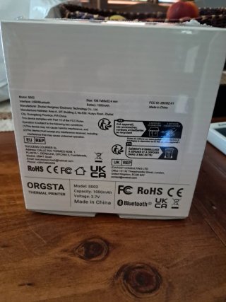 Stampante Termica ORGSTA S002 bluetooth