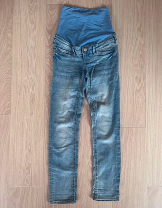 Lote 7 Pantalones Vaqueros Premamá Talla XS