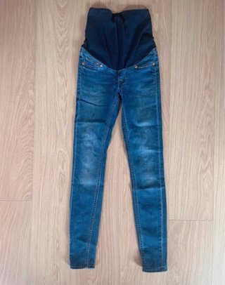 Lote 7 Pantalones Vaqueros Premamá Talla XS