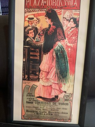 Cartel de Toros Plaza de Toros Sevilla 1913