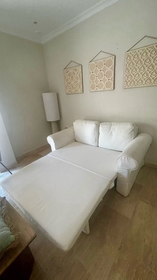 Sofá Cama 2 Plazas IKEA Beige