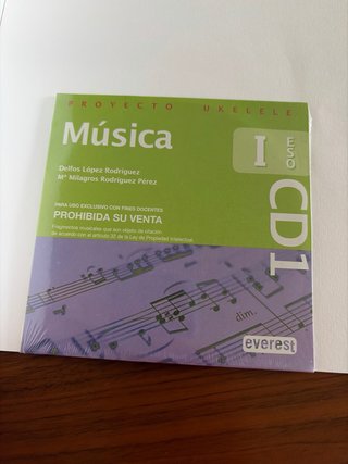 Libro Música 1º ESO Proyecto Ukelele Everest