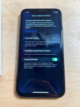 iPhone XR 128 GB Negro - ¡Con Caja, Face ID y Bate
