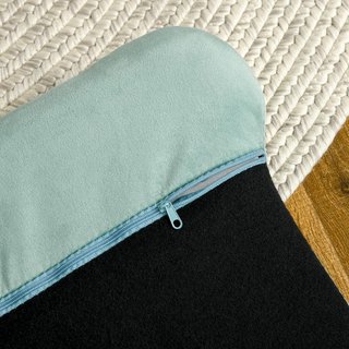 Sofá para Perros Tamaño Mediano-Grande Máx. 32Kg Con Tapizado Verde Desmontable y Lavable