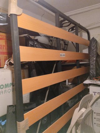 Somier 150x190 Metal y Madera