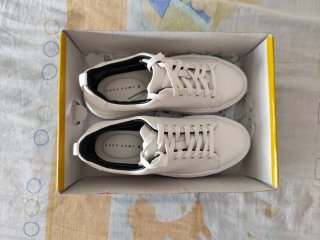 SNEAKERS BLANCAS CON PLATAFORMA ZARA HOME