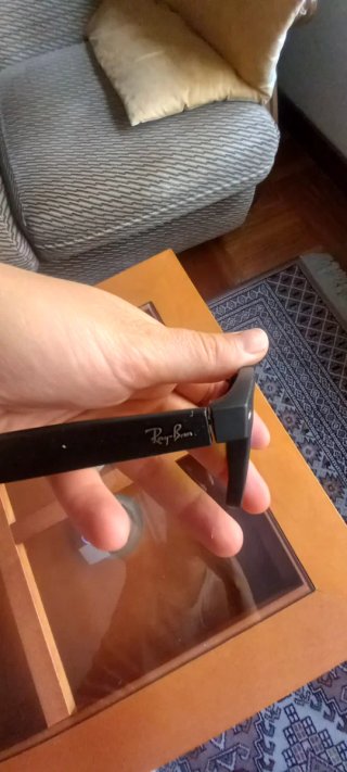 Gafas Ray-Ban Wayfarer Cristal Espejo Azul
