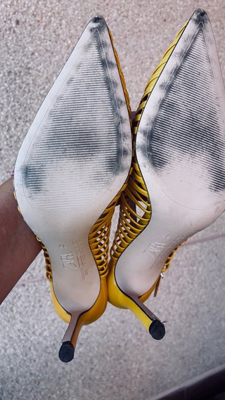 Zapatos tacón Zara Talla 38