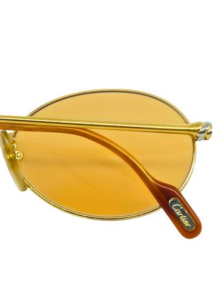 Cartier Vintage Saturn Gold Certificato Originalit