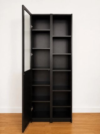 Librería Billy Ikea Roble Efecto Negro
