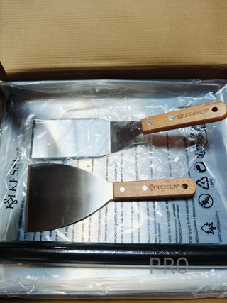 Plancha de acero inoxidable - KESSER