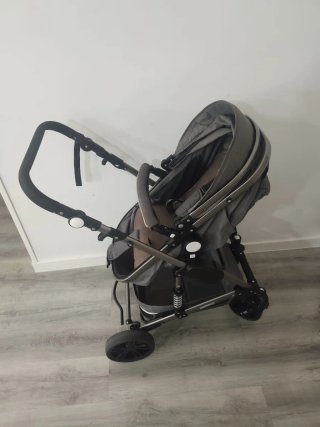 Carro Bebé 3 en 1 Gris