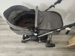 Carro Bebé 3 en 1 Gris