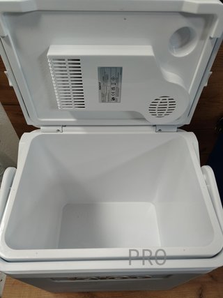 eléctrica, 27 litros, mini-refrigerador con conexión de 12V