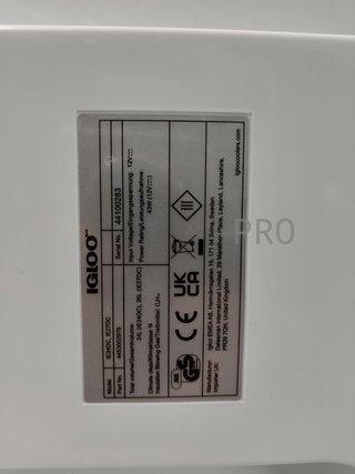 eléctrica, 27 litros, mini-refrigerador con conexión de 12V