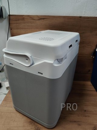 eléctrica, 27 litros, mini-refrigerador con conexión de 12V