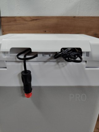 eléctrica, 27 litros, mini-refrigerador con conexión de 12V