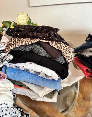 Lote de 40 prendas de ropa variada