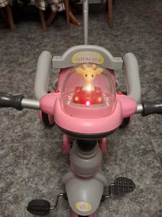 Triciclo para bebé/niño con transportín
