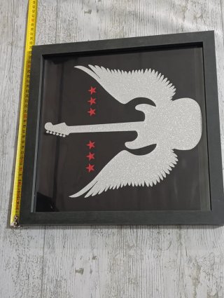 Cuadro Guitarra Eléctrica Rock Alas