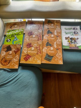 Lote libros 3º primaria Anaya, colegio GSD.