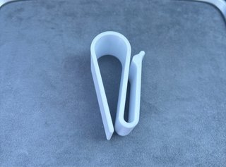 2 porta occhiali bianchi per auto