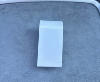 2 porta occhiali bianchi per auto