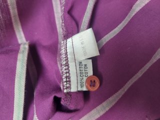 Camicia Vintage55 Tg.42 Viola/Argento