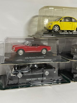 Lote 5 coches escala 1/43