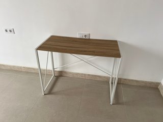 Escritorio Plegable Madera y Metal