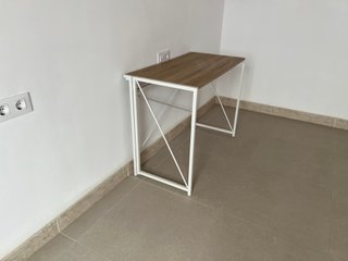 Escritorio Plegable Madera y Metal