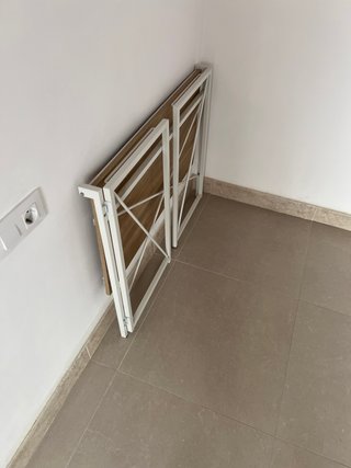 Escritorio Plegable Madera y Metal