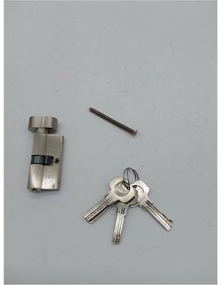 Yale 30X30BT YC1000+ -Cilindro de Cerradura 30 x 30 mm - 6 pasadores – Apertura con botón Exterior - Interior - Puerta de Entrada -