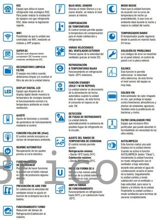 Aire Acondicionado Inverter Calefacción Wifi 6046 frigorías
