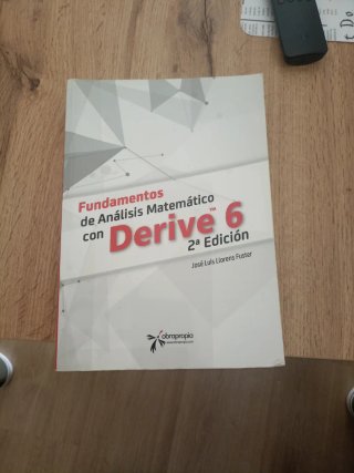 Libro Fundamentos Análisis Matemático con Derive 6