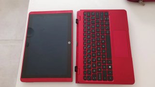 PC HP Pavilion 10'1 Intel Rosso