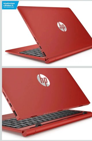 PC HP Pavilion 10'1 Intel Rosso