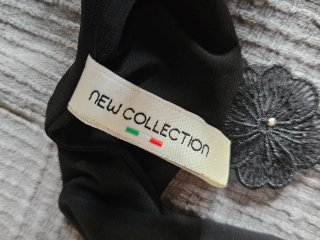 Tubino nero corto donna