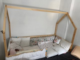 Cama Montessori Casita Madera 90x190